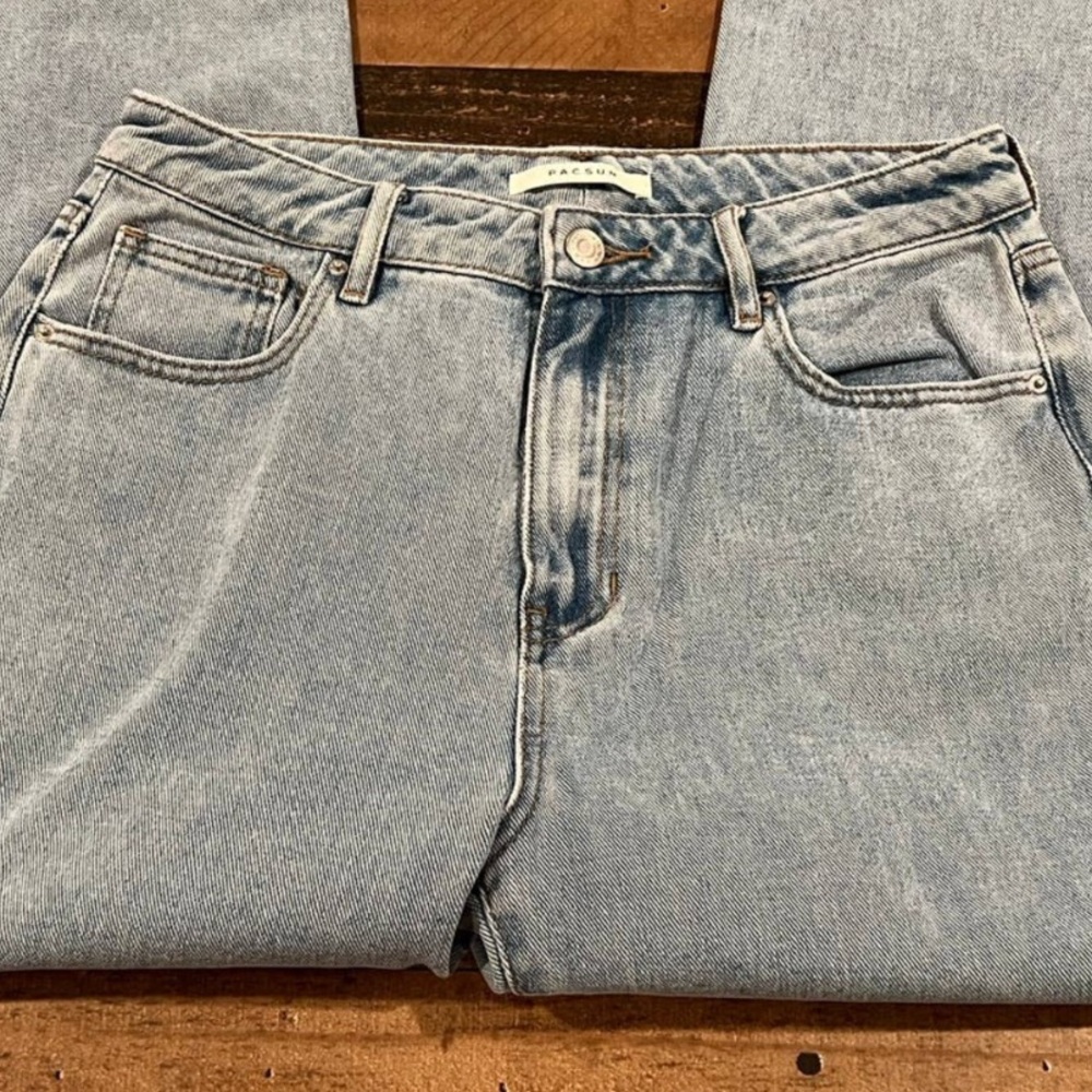 PacSun Mom Straight Ankle Jeans Size 28/6 - Picture 5 of 9